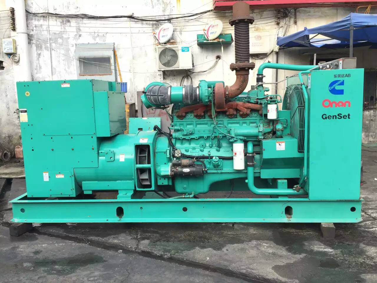 犍为租赁发电机-柴油发电机不正常冒烟的原因